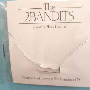 The 2Bandits Bar Necklace